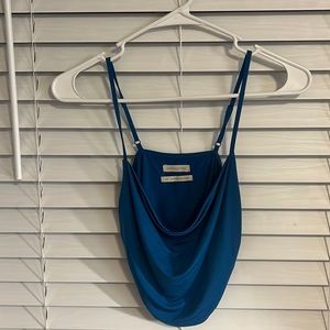 Urban Outfitters Cowl Neck Cropped Tank Top